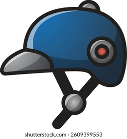 race helmet simple icon with modern style