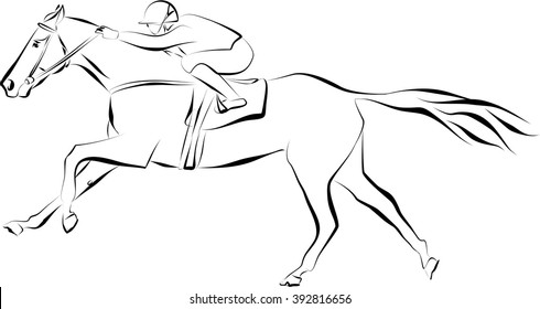Race horse
