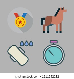 race icons set. vector set about [ iconsRandom:4] icons set.