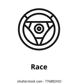 Race line icon
