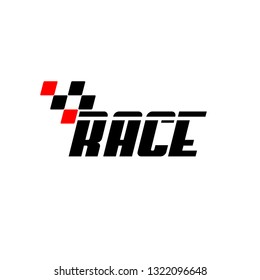 race logo illustration for tour or racing corporation, company, industry or organization