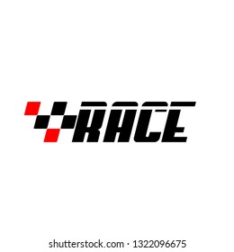 race logo illustration for tour or racing corporation, company, industry or organization