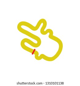 race map doodle icon