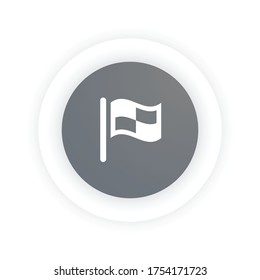 Race - Modern Icon (Pictogram)