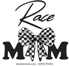 Race Racing, birthday boy, coquette bow, Numbers, alphabet Font, mom dad mama, checkered flag, Finish Flags, Car