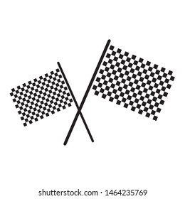 race rally checkered speed flag