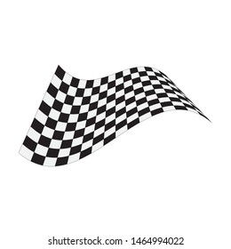 Race rally checkered speed flag