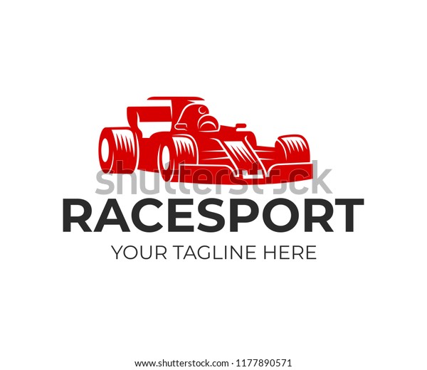 Race sport and race car,\
logo design. Racing automobile and drive, vector design and\
illustration