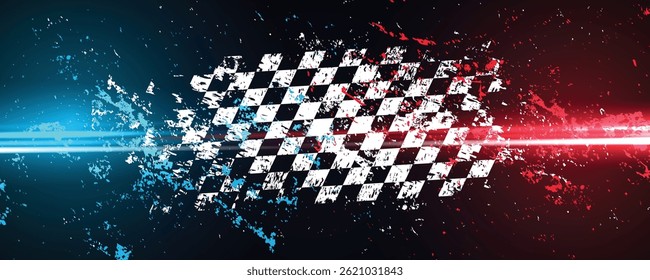 Race sport concept design background