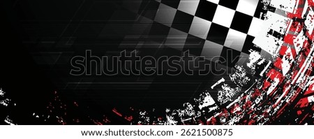 Race sport concept design background