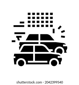 race sport glyph icon vector. race sport sign. isolated contour symbol black illustration