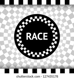 Race square background, vector illustration eps10