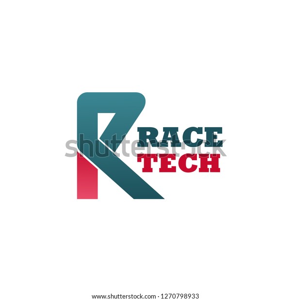 Race\
tech icon of R letter icon for automotive industry or car\
technology design and automotive industrial innovation development.\
Vector isolated letter R car engine sport\
racing