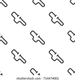 Race track seamless pattern. Vector illustration for backgrounds