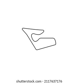 Race tracks, circuit for motorsport and auto sport all racing tracks