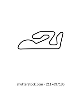 Race tracks, circuit for motorsport and auto sport all racing tracks