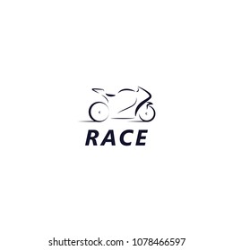 Race Vector Template Design Illustration
