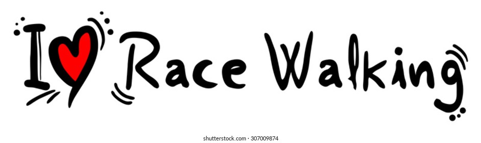 Race Walking love