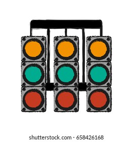 racer traffic light draw