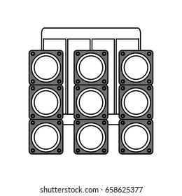 racer traffic light flat