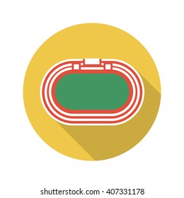 Racetrack icon.