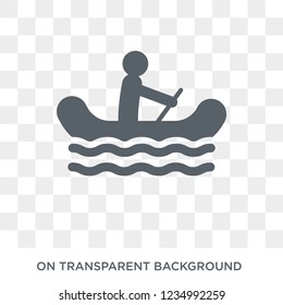 racewalking icon. Trendy flat vector racewalking icon on transparent background from sport collection. 