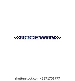 Raceway logo icon vector template.eps