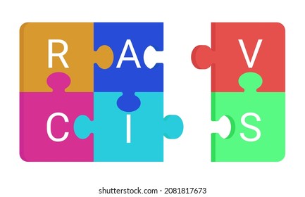 RACI. Das Bild der Verantwortungsmatrix in Form montierter Rätsel.