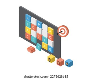 RACI matrix is a tool for analyzing and presenting responsibilities. RACI is an acronym of the terms Responsible, Accountable, Consulted and Informed