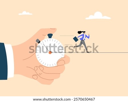 Racing against time or measuring employee performance