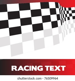 racing background with banner eps10