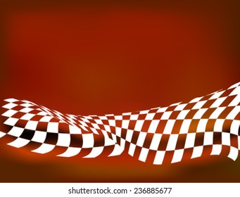 racing background checkered flag wawing