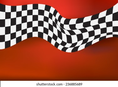 racing background checkered flag wawing