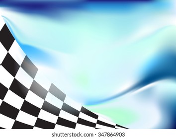 racing background checkered flag wawing