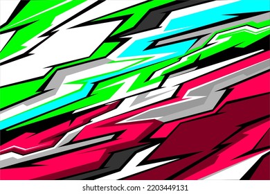 Racing Background Design Line Patterns Bright Stock Vector (Royalty ...