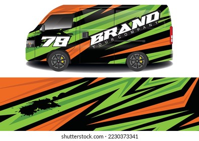 racing background sticker designs for camper car wraps and more