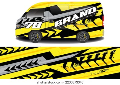 racing background sticker designs for camper car wraps and more