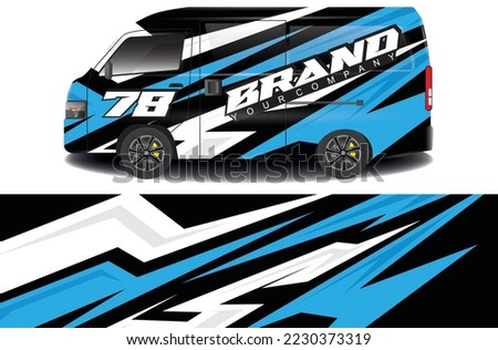 racing background sticker designs for camper car wraps and more