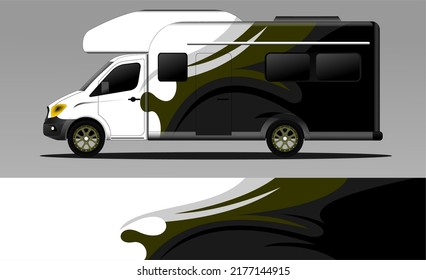 vector de fondo de carreras para envolturas de coches de camper y más