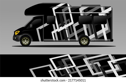 racing background vector for camper car wraps and more