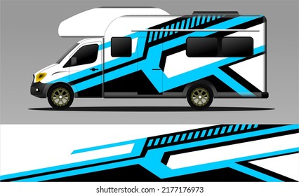 racing background vector for camper car wraps and more