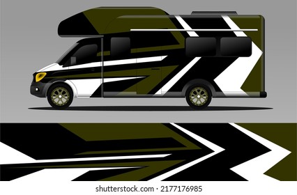 racing background vector for camper car wraps and more