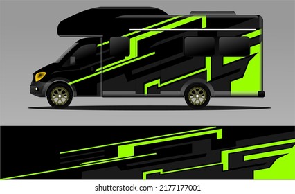 racing background vector for camper car wraps and more