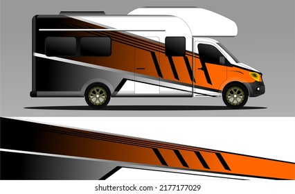 racing background vector for camper car wraps and more