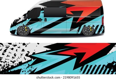 racing background vector for camper car wraps and more