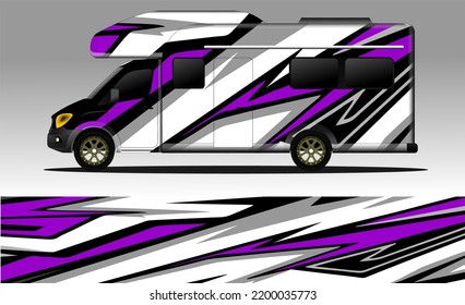 racing background vector for camper car wraps and more