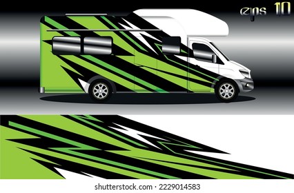 racing background vector for camper car wraps and more