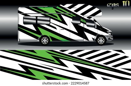 racing background vector for camper car wraps and more