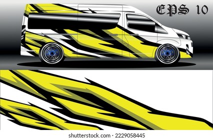 racing background vector for camper car wraps and more