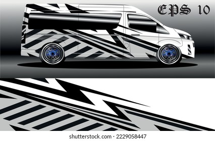Racing-Hintergrund, Vektorgrafik für Autoverpackungen und mehr